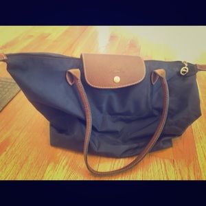 Longchamp Tote - Navy